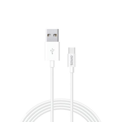 SAVIO CL-125 Kabel (USB Typ C - USB 2.0 Typ A; 1 m; weiß)