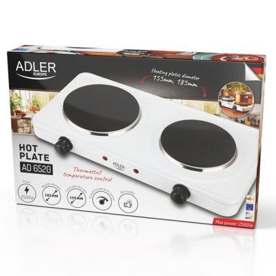 10. Zweiflammiger Elektroherd ADLER AD 6520