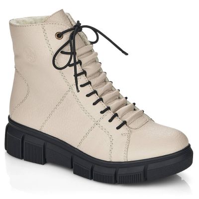 17. Rieker W X3428 isolierte Stiefeletten beige 