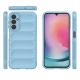 2. Magic Shield Case für Samsung Galaxy A24 4G flexible Panzerhülle Hellblau