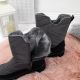 5. NEWS W EVE309B wasserdichte Schneestiefel grau 