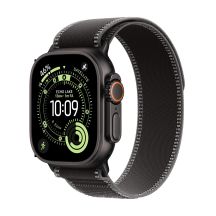 Apple Watch Ultra 3 (2025) 5G 49 mm Schwarzes Titangehäuse mit Trail Loop S/M - Graphit