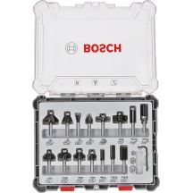 Bosch 2 607 017 471 Fräser-Bit-Set 15-teilig.