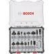 Bosch 2 607 017 471 Fräser-Bit-Set 15-teilig.