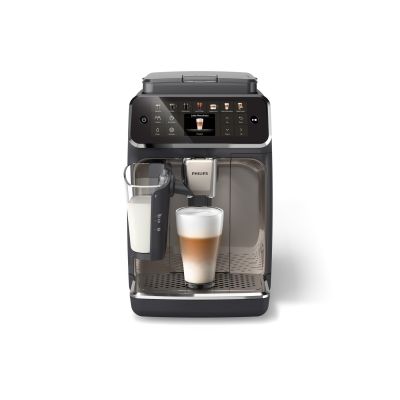 4. Kaffeemaschine | EP4449/70 Serie 4400 | 15 bar Pumpendruck | Integrierter Milchaufschäumer | Vollautomatisch | 1500 W | Schwarz
