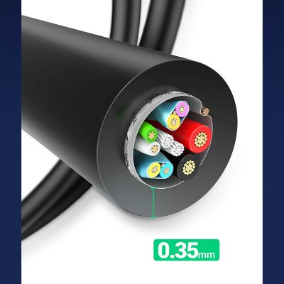 14. Ugreen US184 20882 USB-A 3.0 / USB-C 3A Kabel 1m - Schwarz
