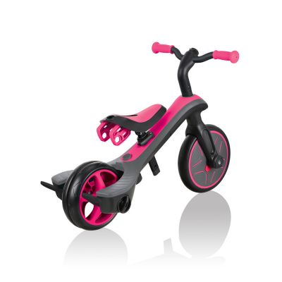 30. 4-in-1-Fahrrad Globber Explorer Trike Fuchsia 632-110-2 HS-TNK-000013809