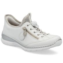 Weiße Damen-Sportschuhe Rieker L32F1-80