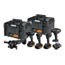 MCL 18V XR KIT DCD86M+DCF86M+DCF99M+DCF92M+DCG45M 3*5,0AH