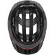 UVEX I-vo 2 Fahrradhelm 56-60 cm, rot/schwarz matt