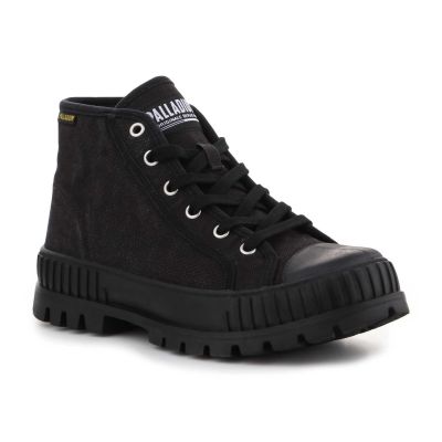 2. Palladium Pallashock Mid OG Schwarz/Schwarz U Schuhe 76681-008-M
