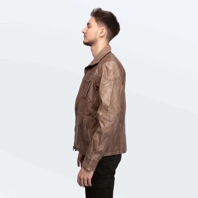 4. Cameleon Jacke M Laslo Grau