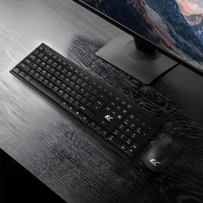 NANORS DRAHTLOSE TASTATUR + MAUS-KOMBI RS580