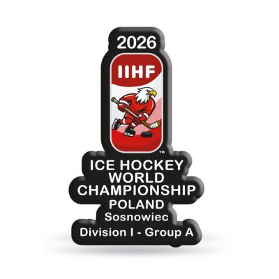 Acrylmagnet IIHF Weltmeisterschaft IA Sosnowiec 2026