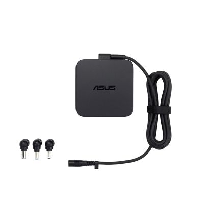 ASUS U65W-01 Universal-Mini-Netzteil mit mehreren Anschlüssen, 65 W, Schwarz, für Innen- und Außenbereich