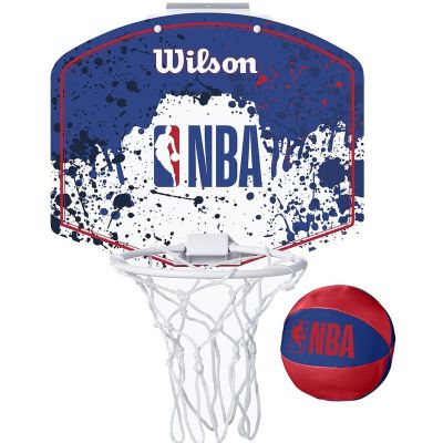 Basketball-Backboard 29x24CM NBA WILSON + Ball WTBA1302NBARD
