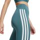 11. Adidas Optime Essentials 3-Streifen 7/8 Damen Leggings Grün JY2152
