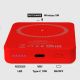 9. Powerbank SBS TEBB5000MAG1CR 5000 mAh kompatibel mit MagSafe - rot