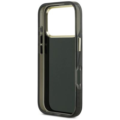 7. Guess IML 4G Script Metallhülle für iPhone 17 Pro - Schwarz