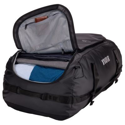 7. Thule Chasm TDSD305 Sporttasche, schwarz, 130 l, Polyester