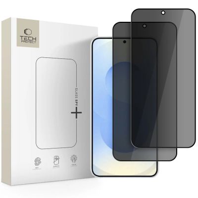 Tech-Protect Glass SPY+ 2er-Pack Sichtschutzglas aus gehärtetem Glas für Samsung Galaxy S26+