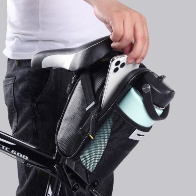 11. Wozinsky Fahrradsatteltasche 1,5 l Schwarz (WBB20BK)