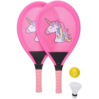 JUMBO KID EDDY TOYS BADMINTON-TENNIS-SET - EINHORN