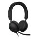 Jabra Evolve2 40 SE Headset mit Kabel und Kopfbügel, Anruf-/Musikfunktion, USB Typ-C/USB Typ-A, Schwarz