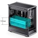 20. Jonsbo D401 PC- , Midi-Tower, ATX, gehärtetes Glas - schwarz