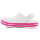 4. CROCS CROCBAND KINDER CLOG WEISS/PINK CRUSH 207006-6WU