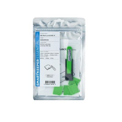 Smartkeeper SD04PKGN Portblocker SD-Karten-Portblocker Grüner Kunststoff 1 Stück.