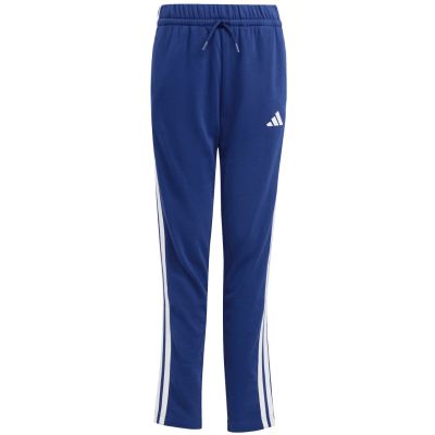 4. adidas Seasonal Essentials Tiberio 3-Streifen French Terry Trainingsanzug für Kinder Marineblau JI6035