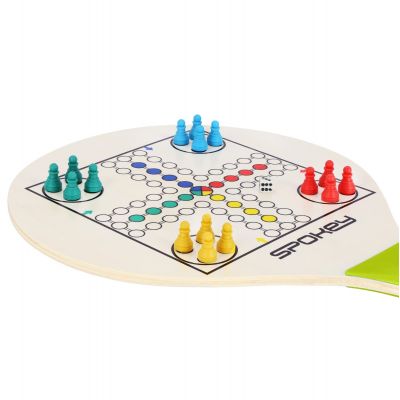 5. Spokey Woo-Bad Game Jr SPK-941776 Badmintonschläger mit Spielen