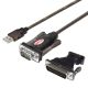 UNITEK Adapter Konverter USB 1xRS-232 DB9F/DB25M