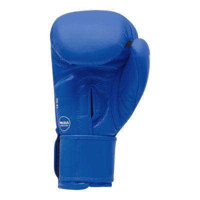 5. IBA-zugelassene blaue Adidas-Turnier-Boxhandschuhe