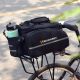 19. Wozinsky große Fahrradgepäckträgertasche 35l + Regenschutz schwarz (WBB19BK)