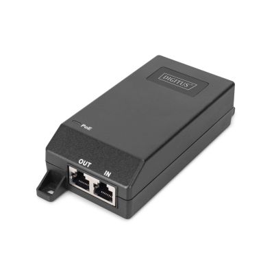 2. Digitus Gigabit Ethernet PoE+ Injektor, 802.3at, 30 W