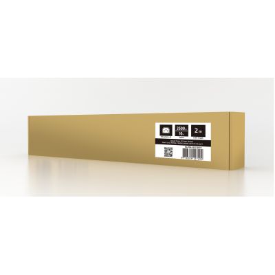 4. GEMBIRD Rack-Stromleiste (PDU) 10-fach Steckdosenleiste C13, 1 HE, 16 A, C20-Stecker, 2 m