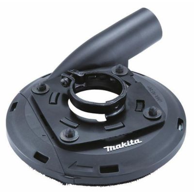 2. Makita Staubschutzhaube für 180-mm-Schleifer mit Staubabsaugung
