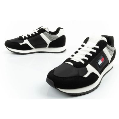 8. Tommy Hilfiger Herren TJM Runner Freizeit-Sneaker, schwarz