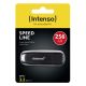 Intenso Speed Line USB-Stick 256 GB USB Typ-A 3.2 Gen 1 (3.1 Gen 1) Schwarz