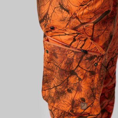 5. Fjällräven Brenner Pro Winterhose M Orange Multi Camo (F87322-261)