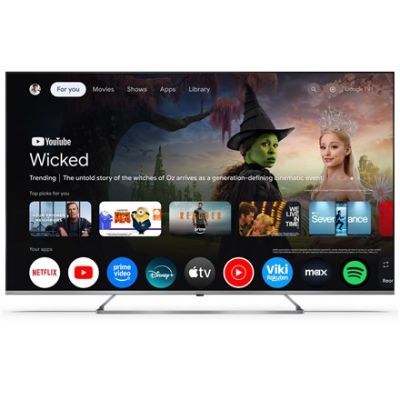 Sharp 4K Ultra HD QLED MiniLED TV | 65JP7265E | 55 Zoll | Smart TV | Google TV | UHD