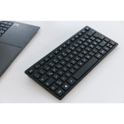 6. CHERRY KW 9200 MINI-Tastatur Universal USB + RF Wireless + Bluetooth QWERTZ Deutsch Schwarz