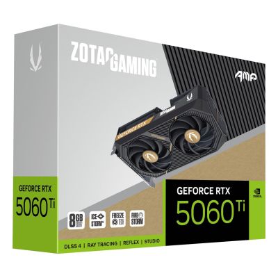 15. ZOTAC GAMING GeForce RTX 5060 Ti AMP 8GB Grafikkarte