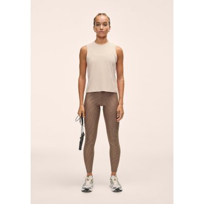 4. CASALL Damen-Tanktop mit Grafik, Beige