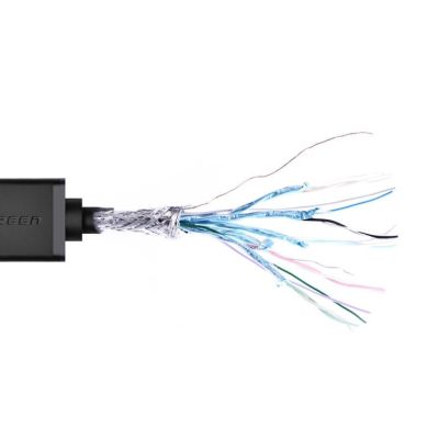 10. Ugreen adapterkabel HDMI (Buchse) - mini HDMI (Stecker) 4K 60 Hz Ethernet HEC ARC Audio 32 Kanäle 22 cm schwarz (20137)