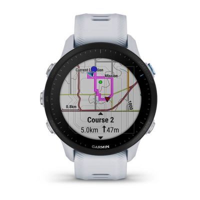 4. Garmin Forerunner 955 Whitestone Uhr