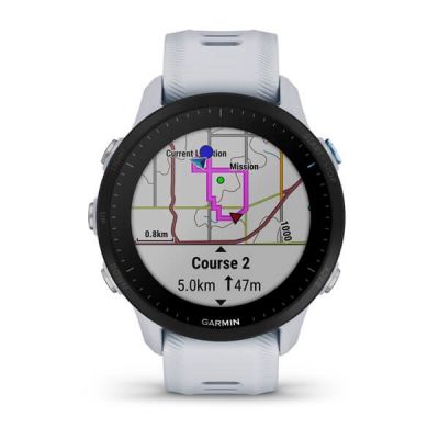 4. Garmin Forerunner 955 Whitestone Uhr