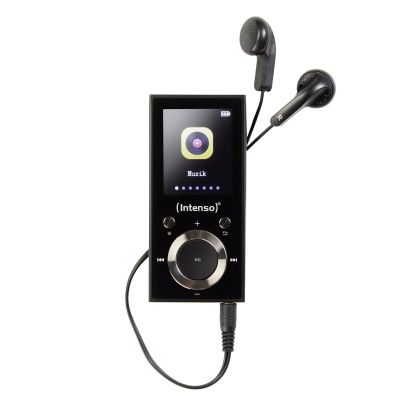4. Intenso 3717490 MP3/MP4-Player, 64 GB, Schwarz